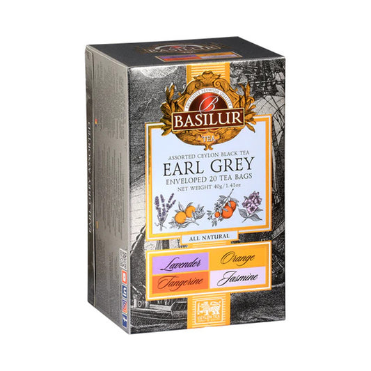 Basilur Earl Grey Collection (40 g) 20 theezakjes