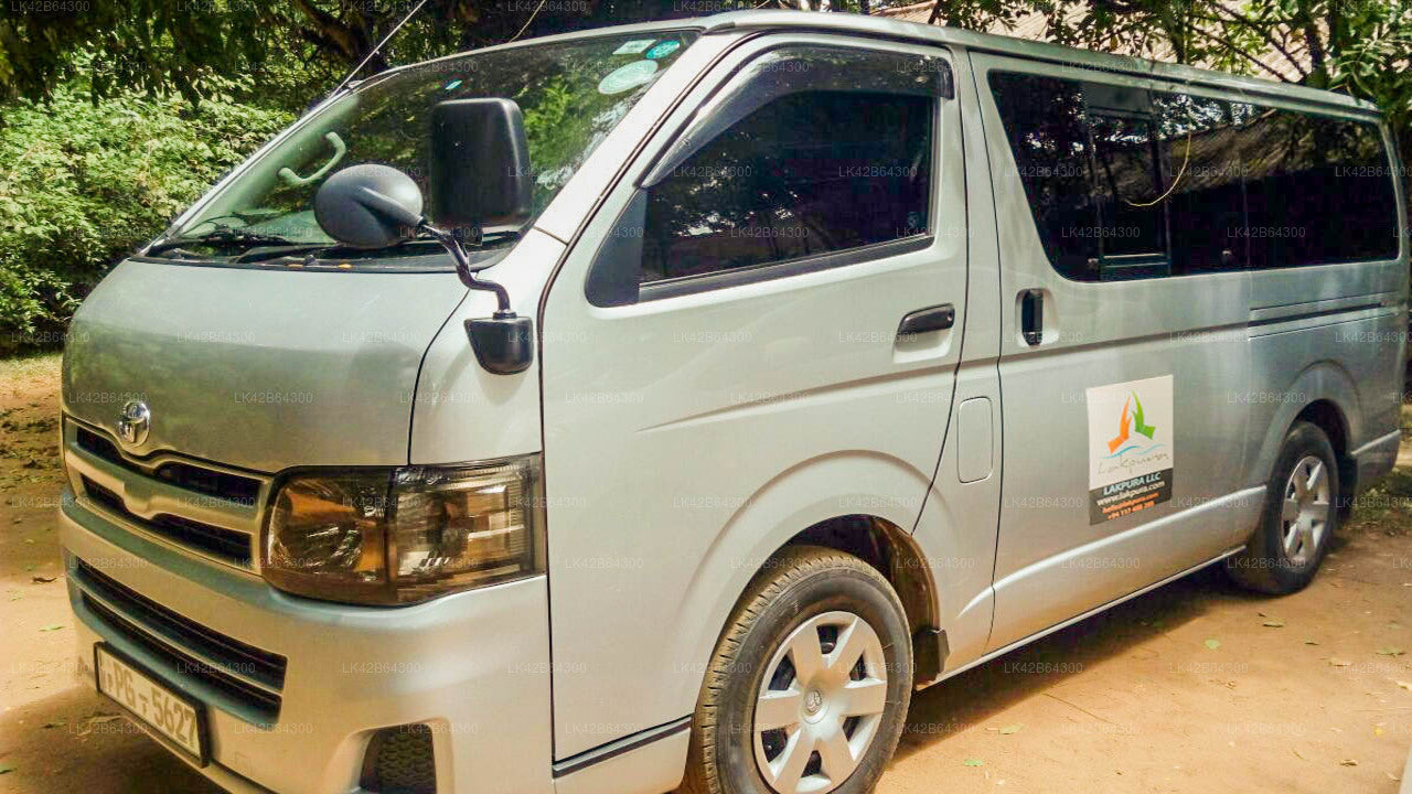 Mirissa City to Wellawaya City Private Transfer