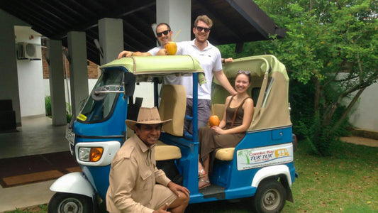 Safari met een tuktuk in Colombo