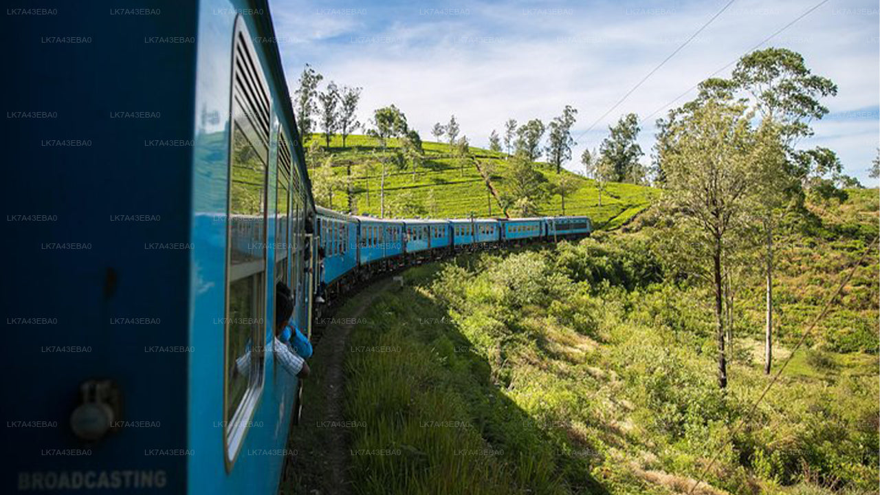 Reservering van treinkaartjes van Kandy naar Ella, Nanu Oya en Badulla