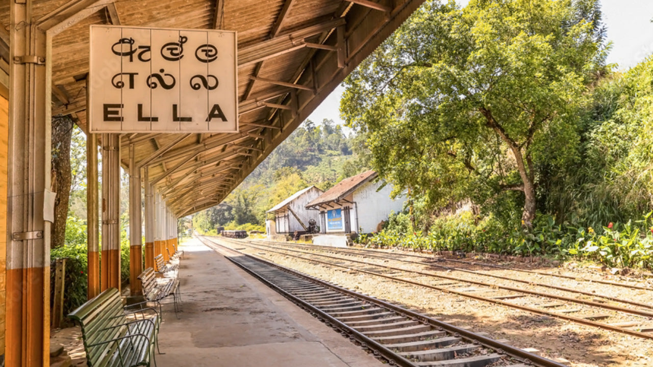 Treinrit van Nanu Oya naar Ella (trein nr.: 1041 „Ella Odyssey”)