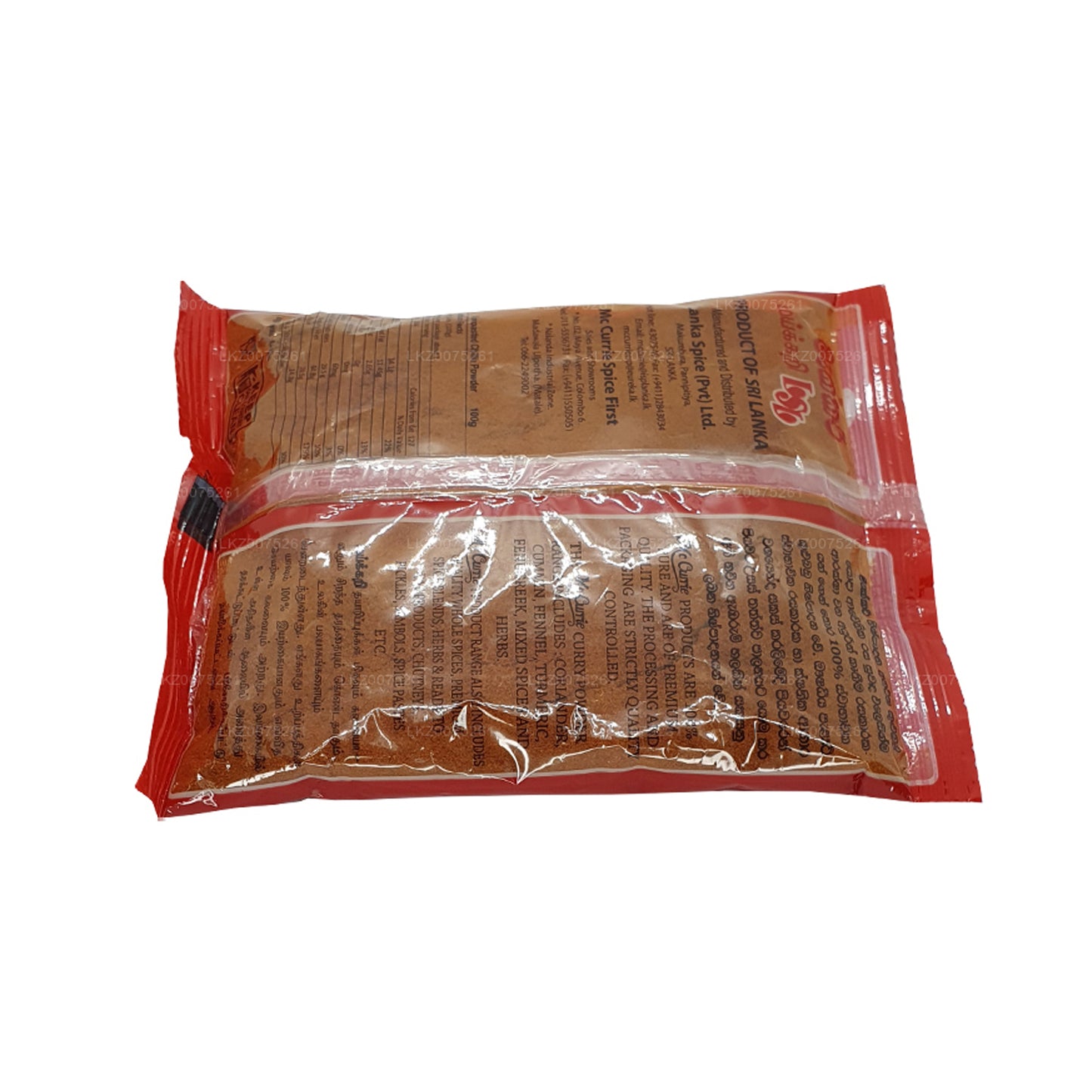 Mc Currie ongeroosterd chilipoeder (100 g)