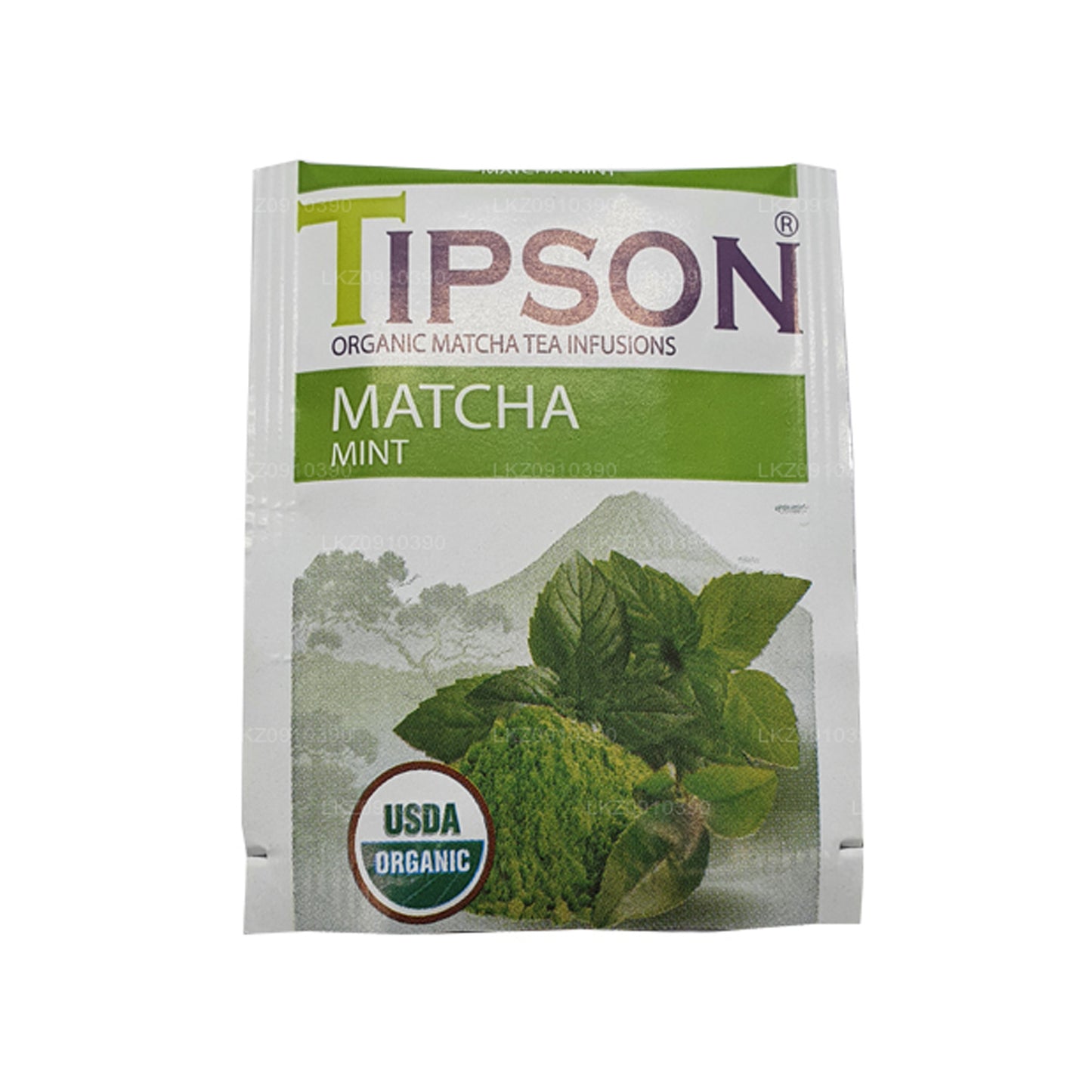 Tipson Tea biologische matcha en munt (37,5 g)