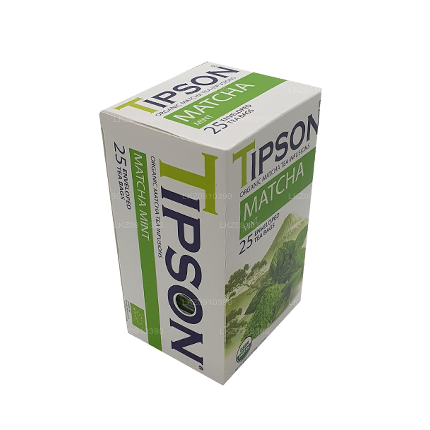 Tipson Tea biologische matcha en munt (37,5 g)