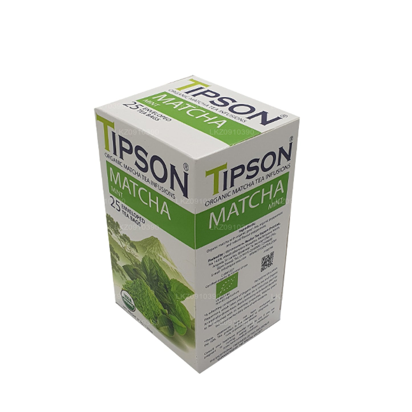 Tipson Tea biologische matcha en munt (37,5 g)