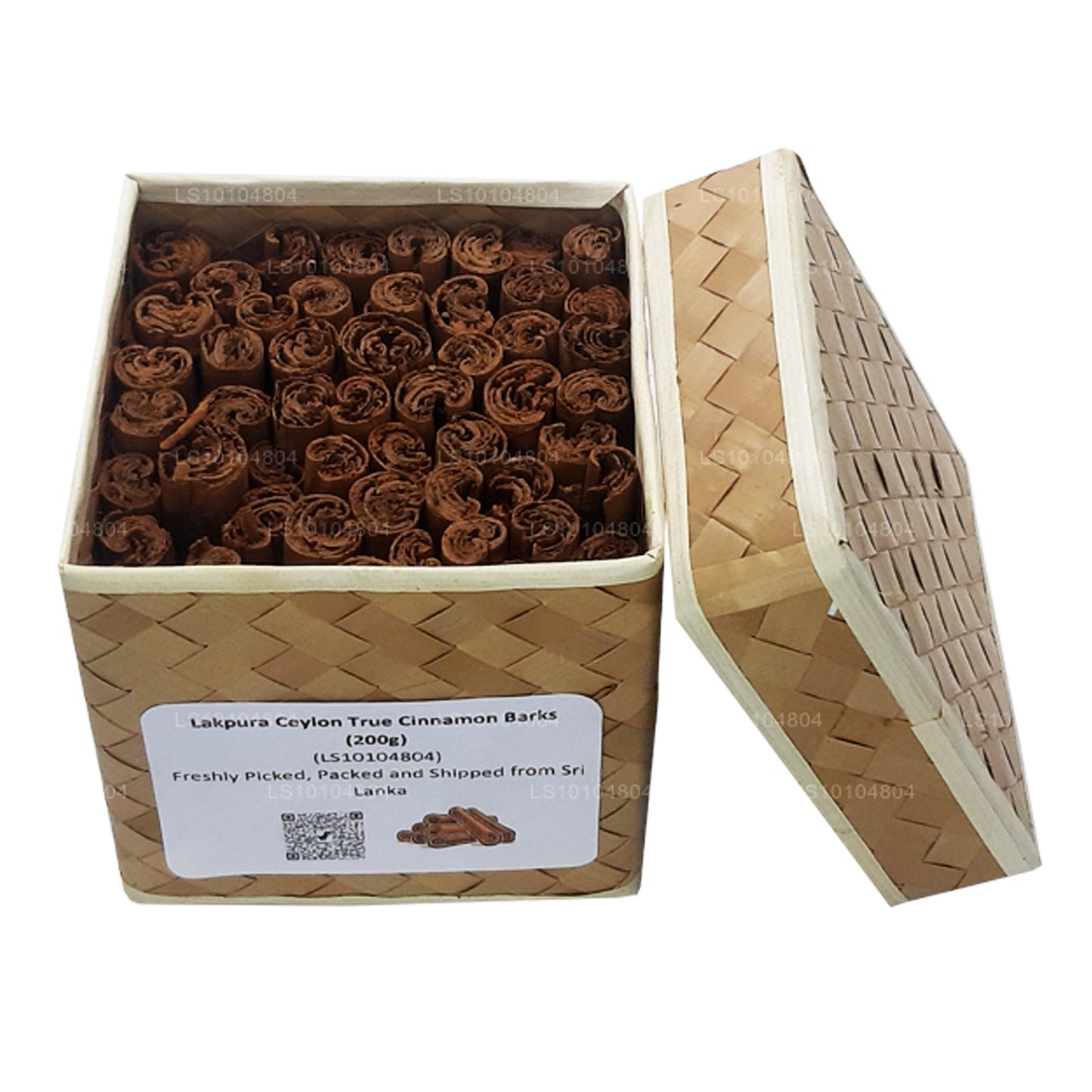 Lakpura biologische Ceylon True Cinnamon Barks (200 g) Doos