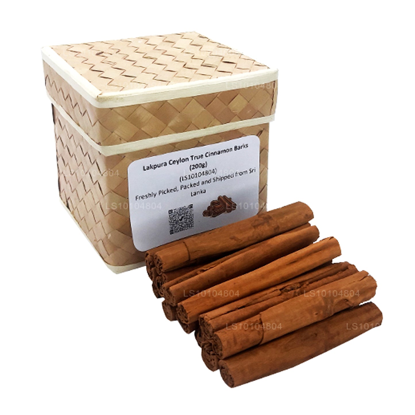 Lakpura biologische Ceylon True Cinnamon Barks (200 g) Doos