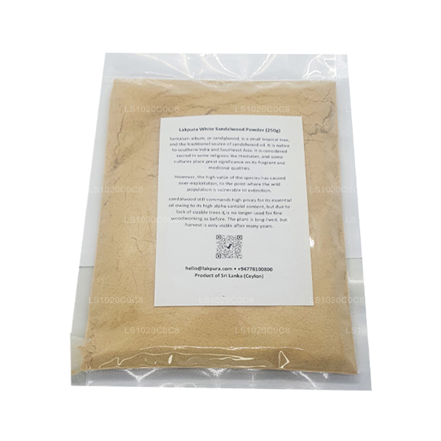 Lakpura wit sandelhoutpoeder (100 g)