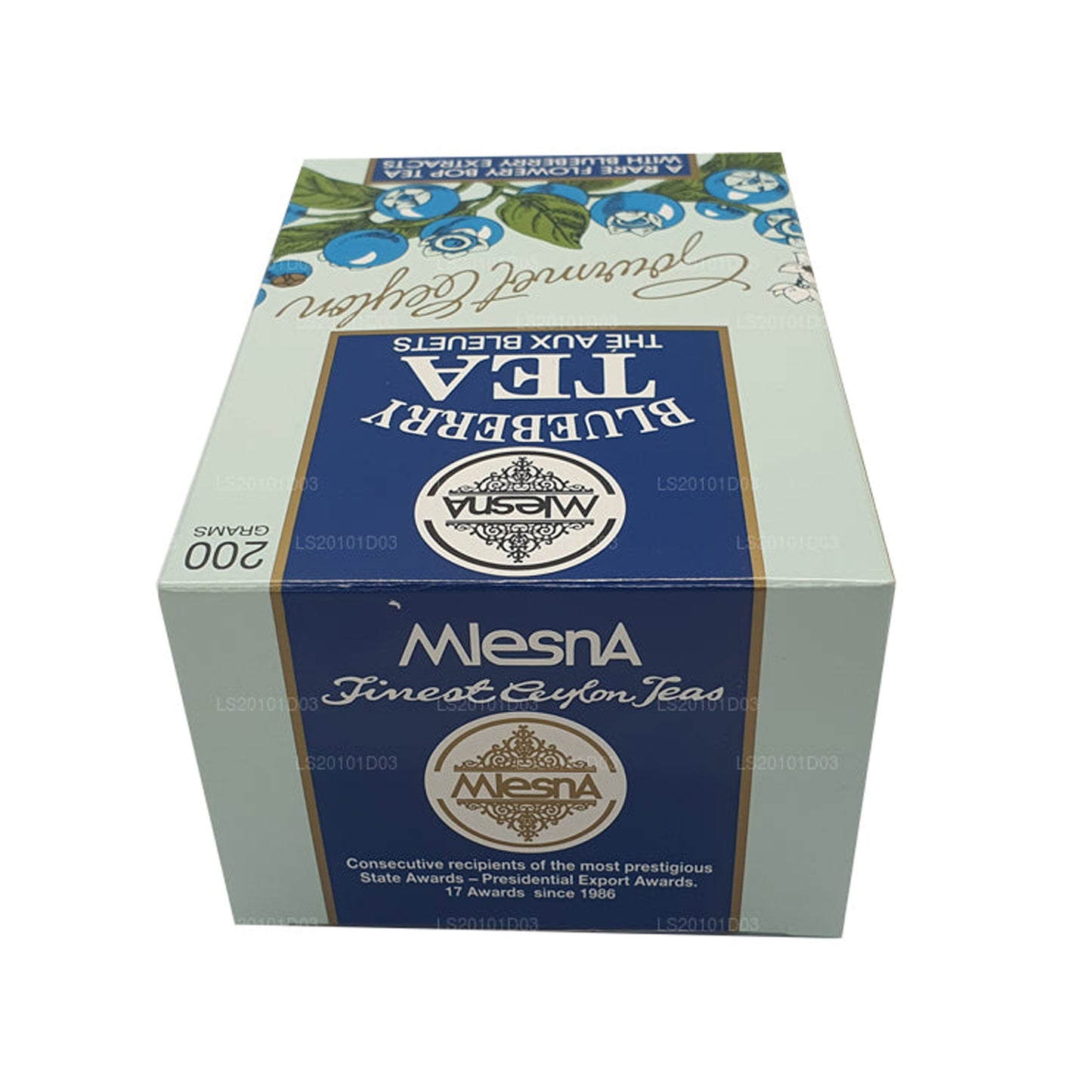 Mlesna Blueberry BOP bladthee (200 g)