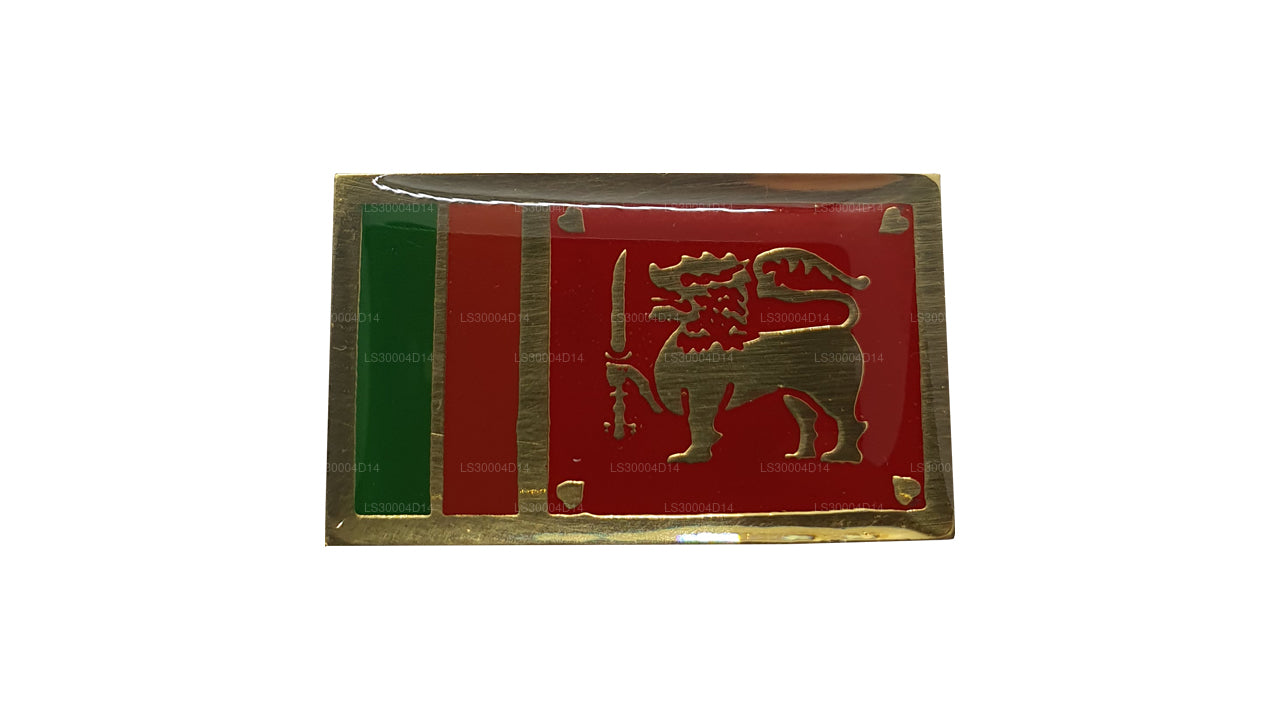 Sri Lankan National Flag Lapel Pin (Design A)