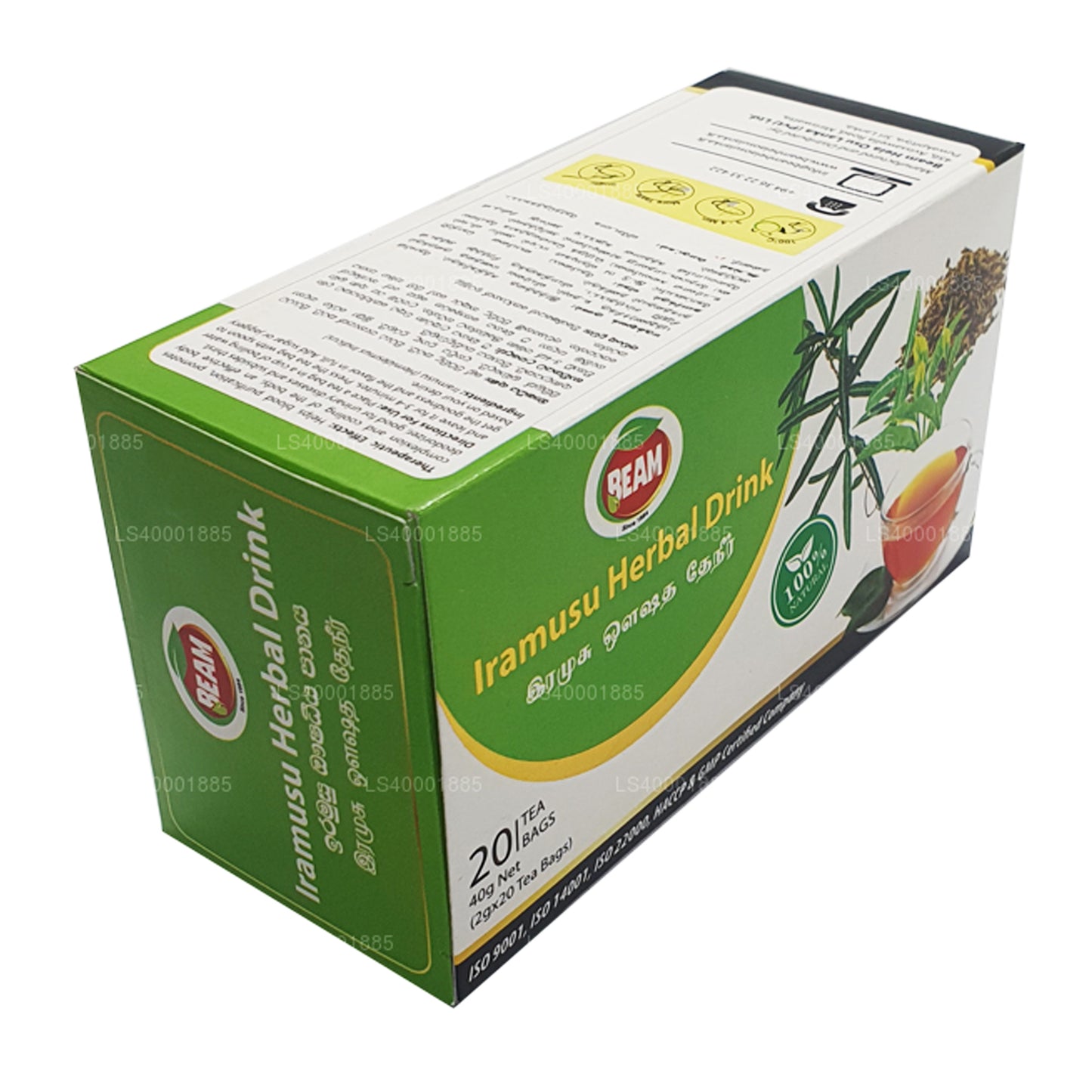 Beam Iramusu Tea (40 g) 20 theezakjes