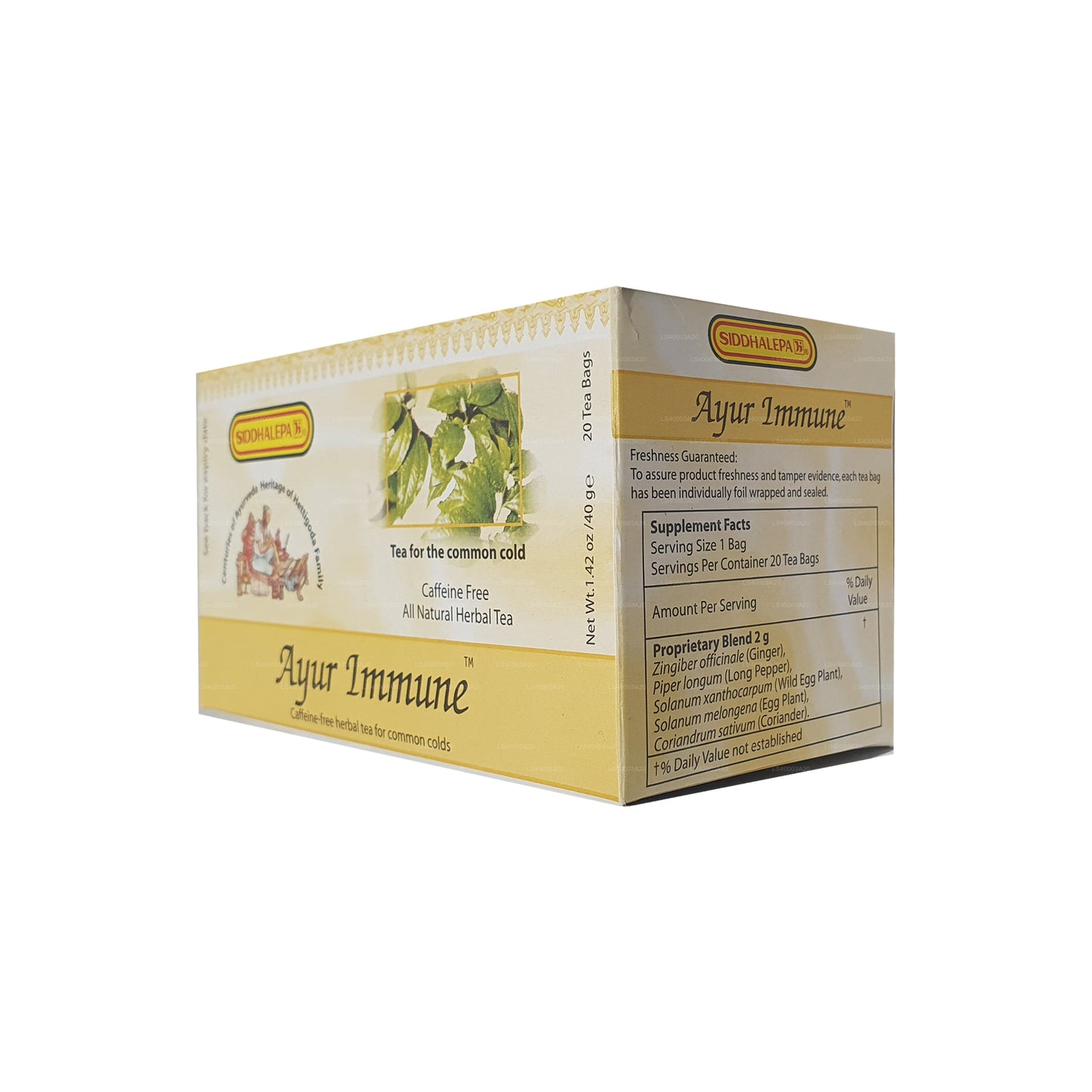 Siddhalepa Ayur immuunthee (40 g)