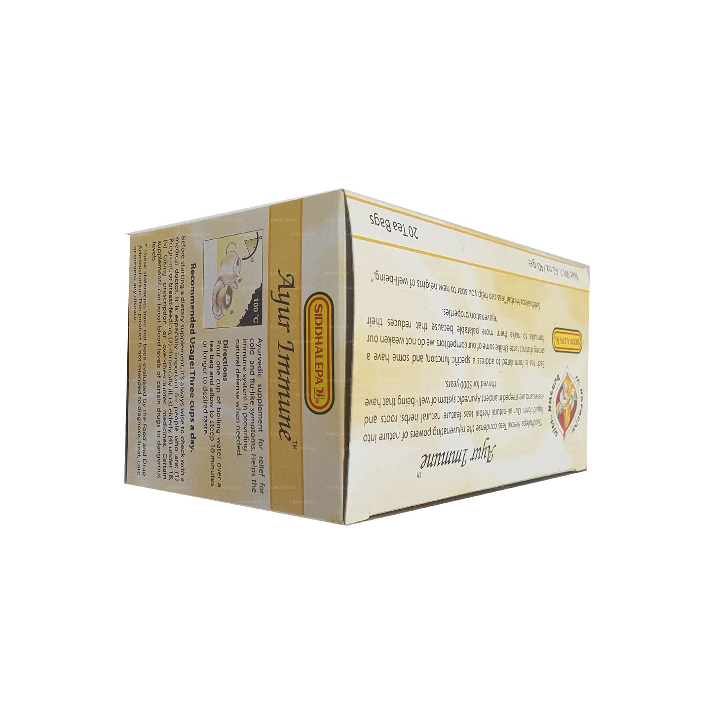 Siddhalepa Ayur immuunthee (40 g)