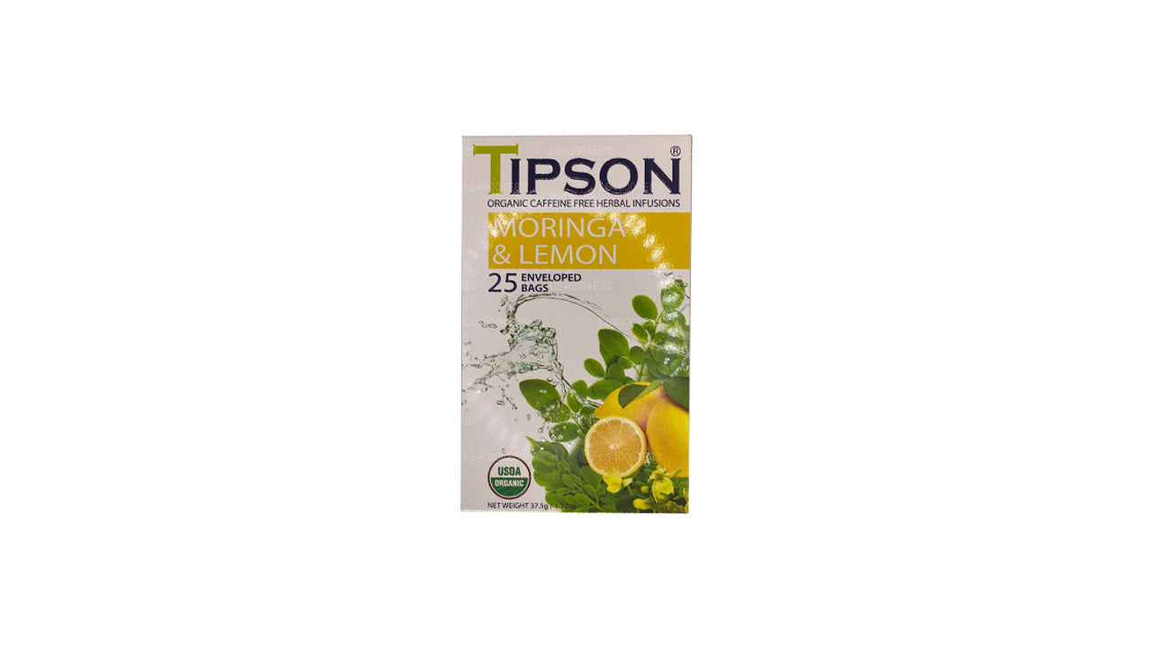 Tipson Moringa en citroenthee (37,5 g) 25 theezakjes