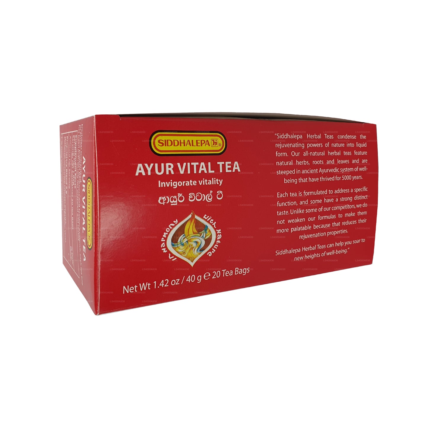 Siddhalepa Ayur Vital Tea (40 g) 20 theezakjes