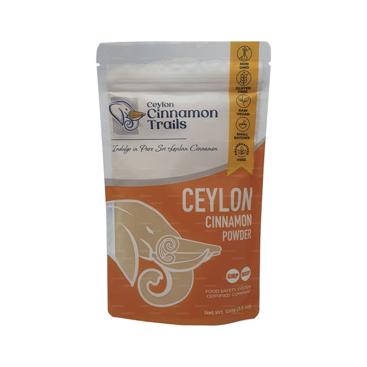 Ceylon Cinnamon Trails kaneelpoeder (100 g)