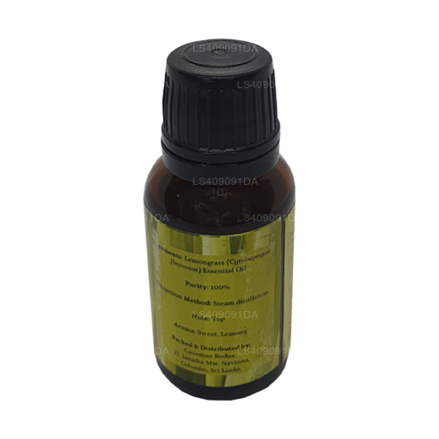 Lakpura citroengras etherische olie (15 ml)