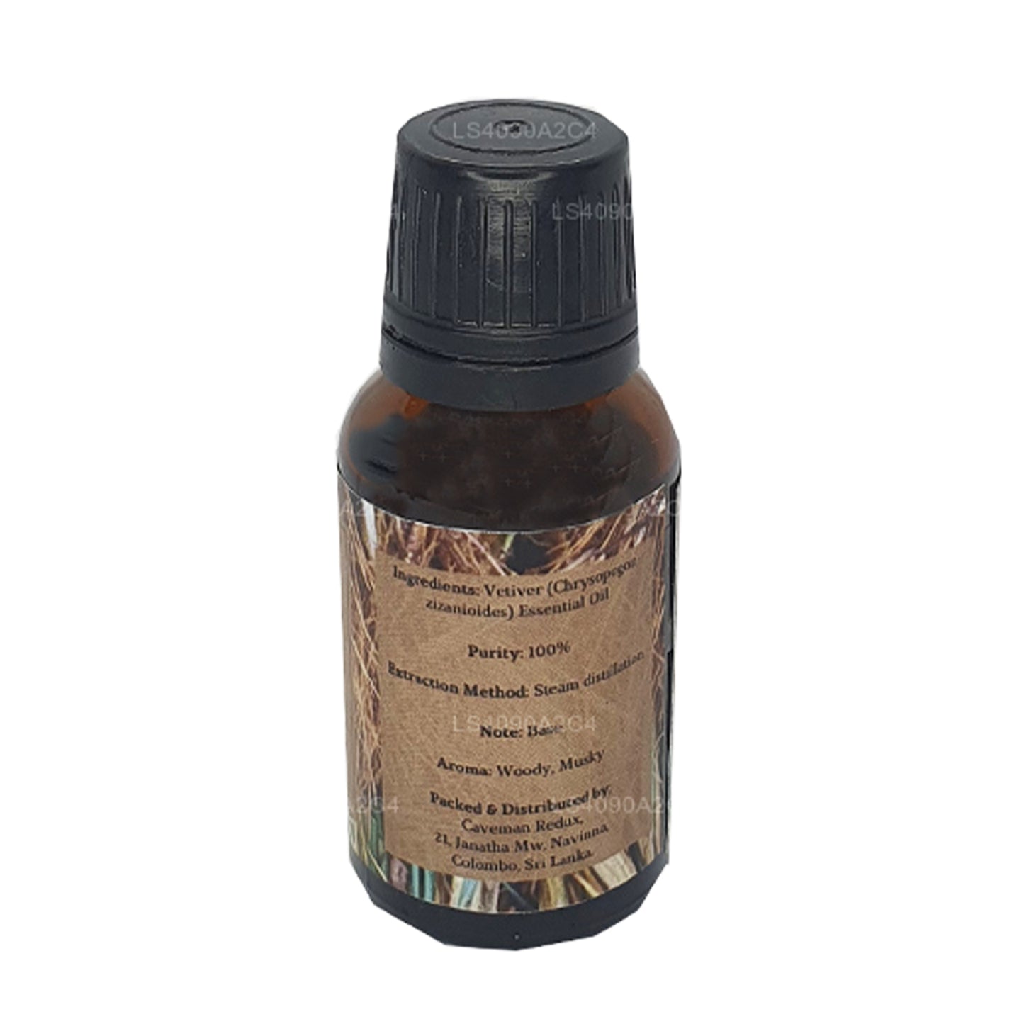 Lakpura vetiver etherische olie (15 ml)