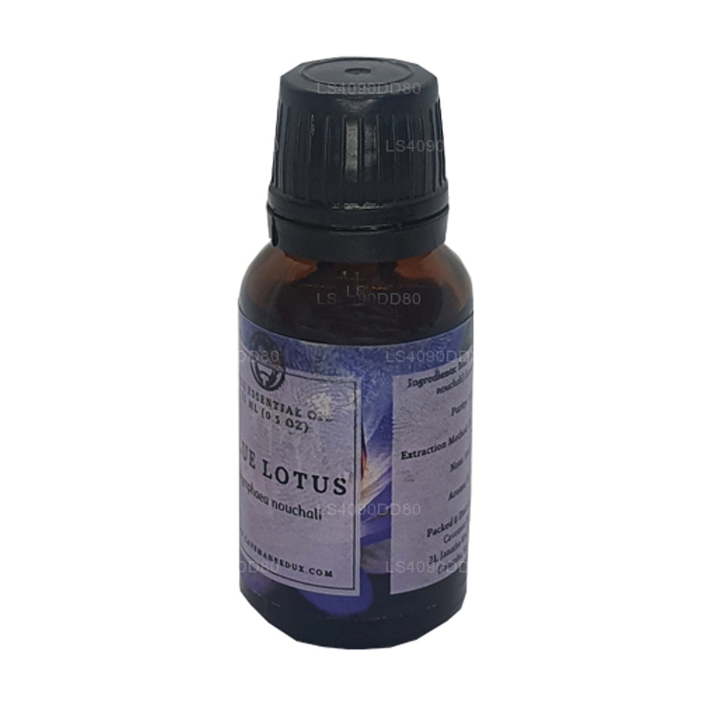 Lakpura Blue Lotus etherische olie (absoluut) (15 ml)