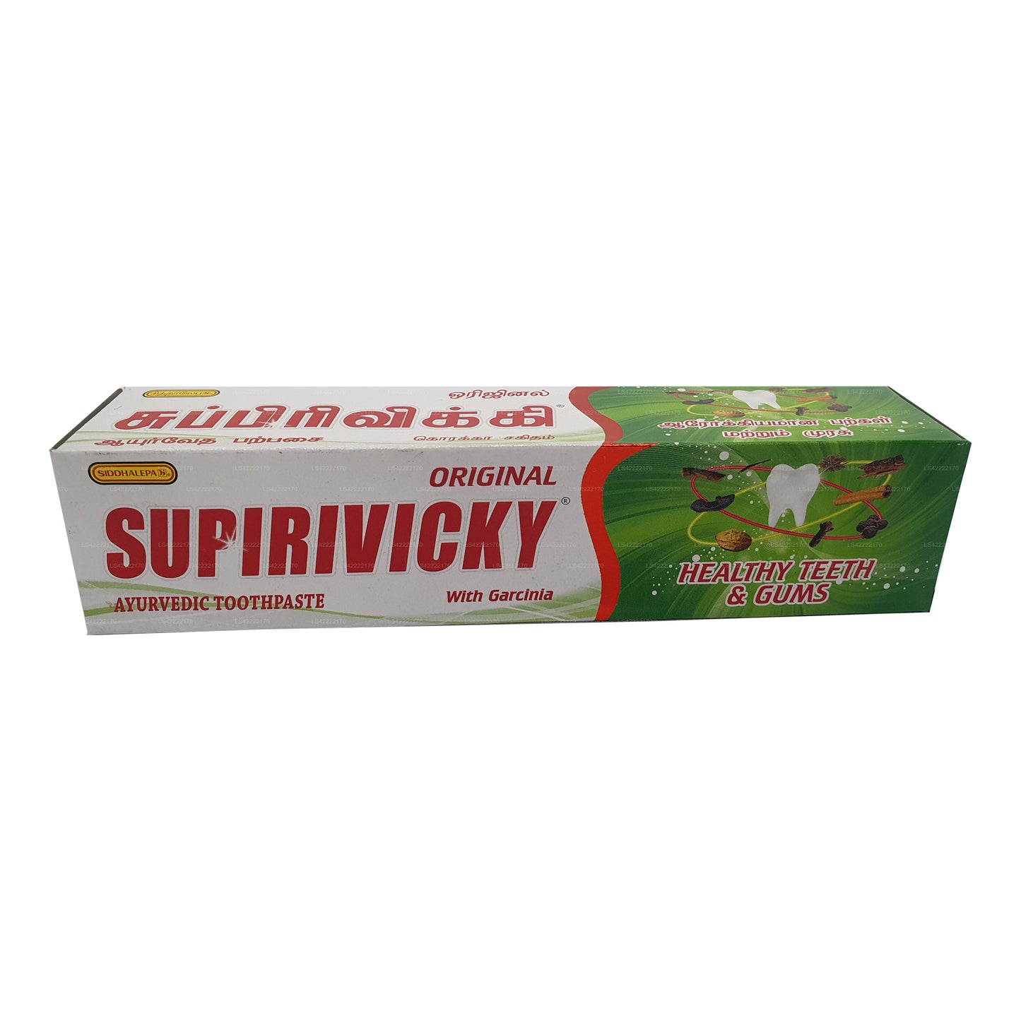 Siddhalepa Supirivicky Ayurvedische tandpasta