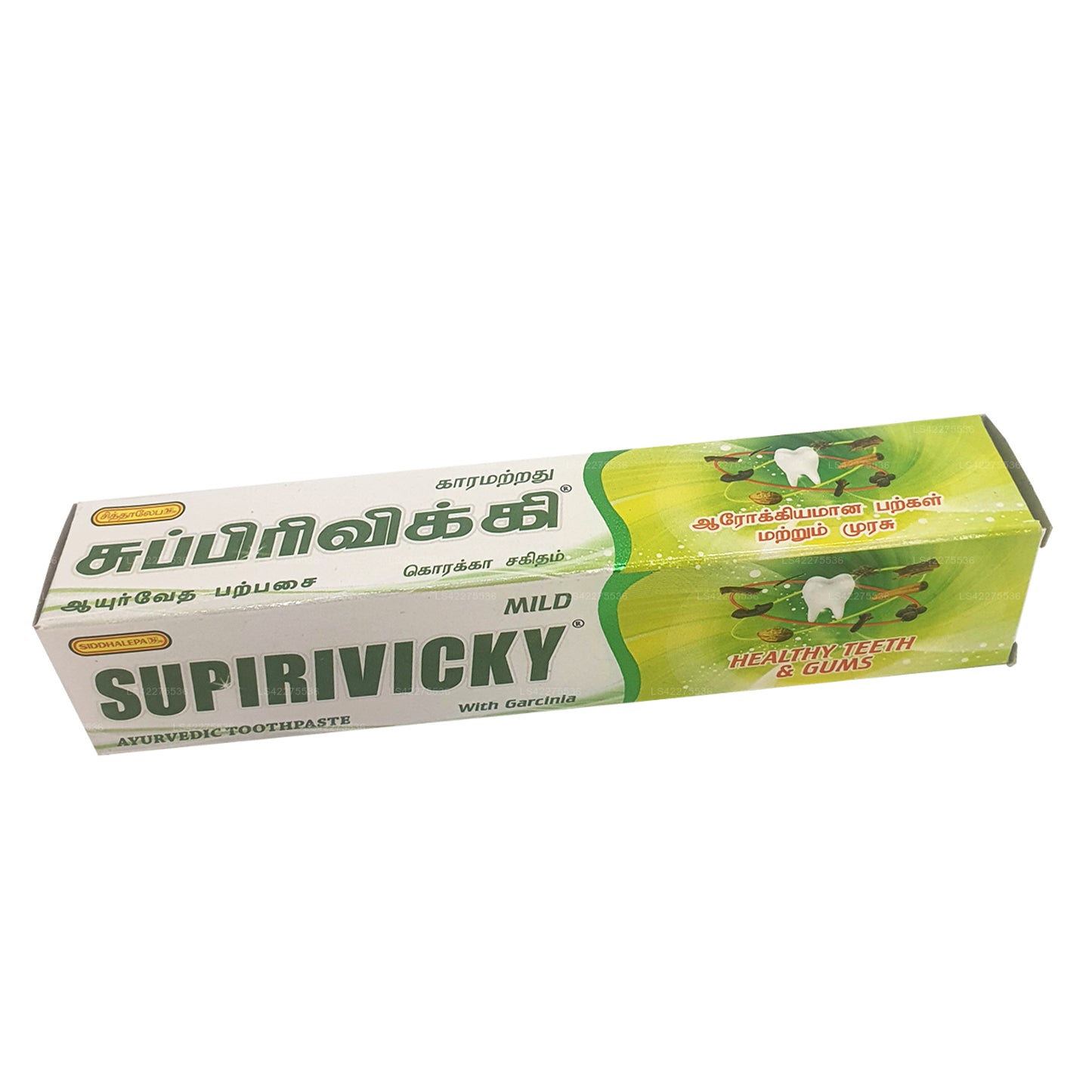 Siddhalepa Supirivicky Milde Ayurvedische tandpasta (40 g)