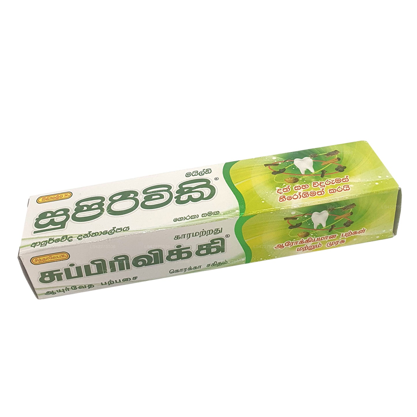 Siddhalepa Supirivicky Milde Ayurvedische tandpasta (40 g)