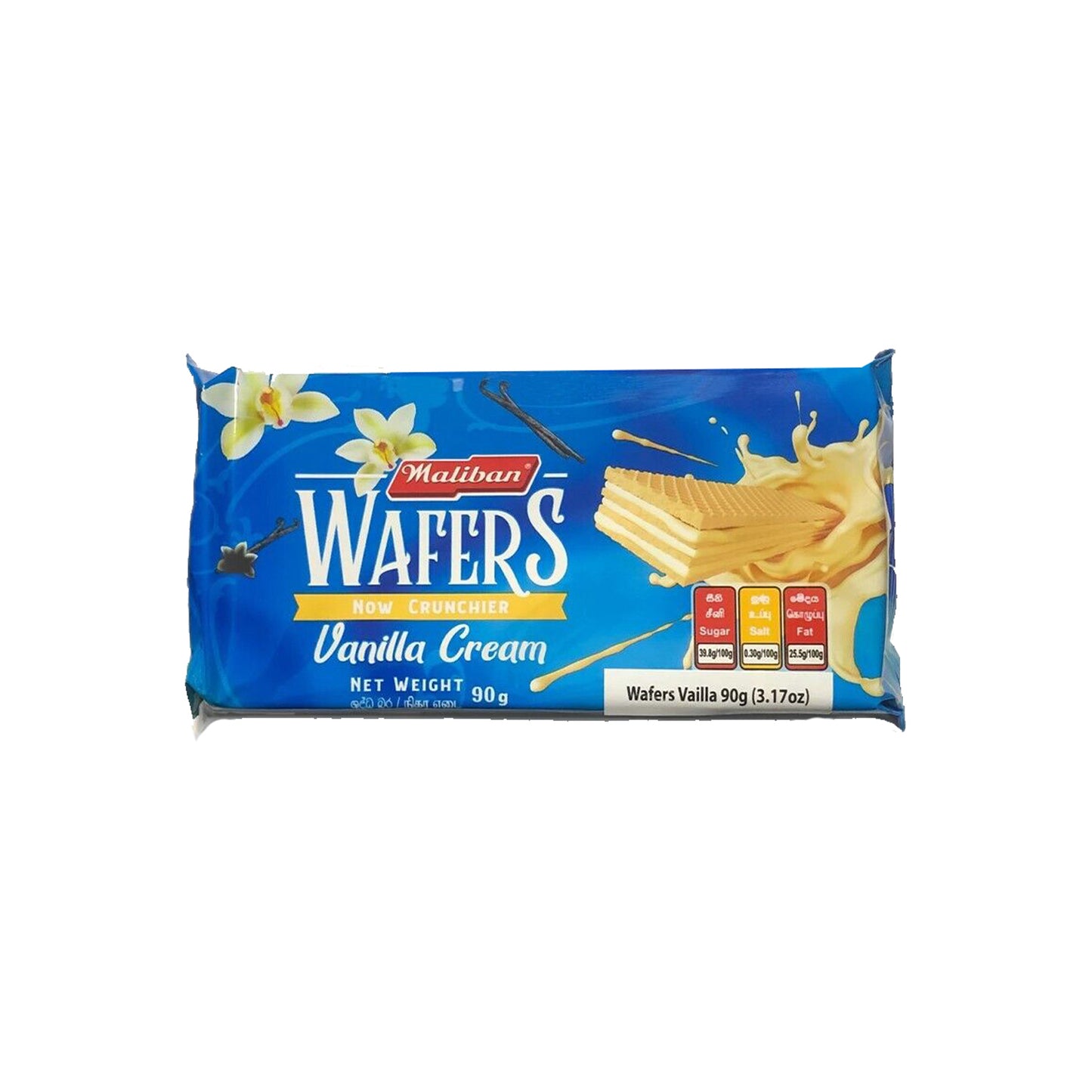 Maliban roomwafels - Vanilla (100 g)