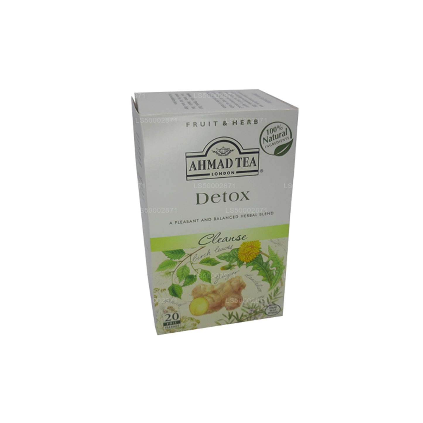 Ahmad Tea Detox Cleanse (20 theezakjes)