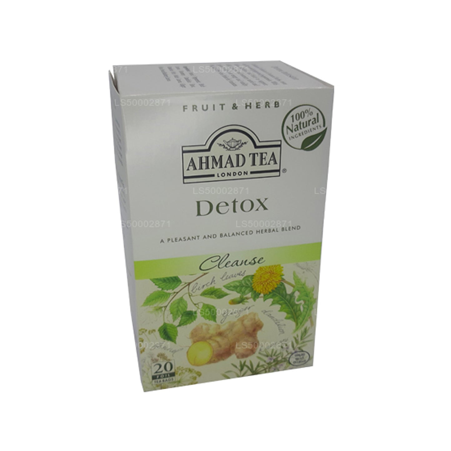 Ahmad Tea Detox Cleanse (20 theezakjes)