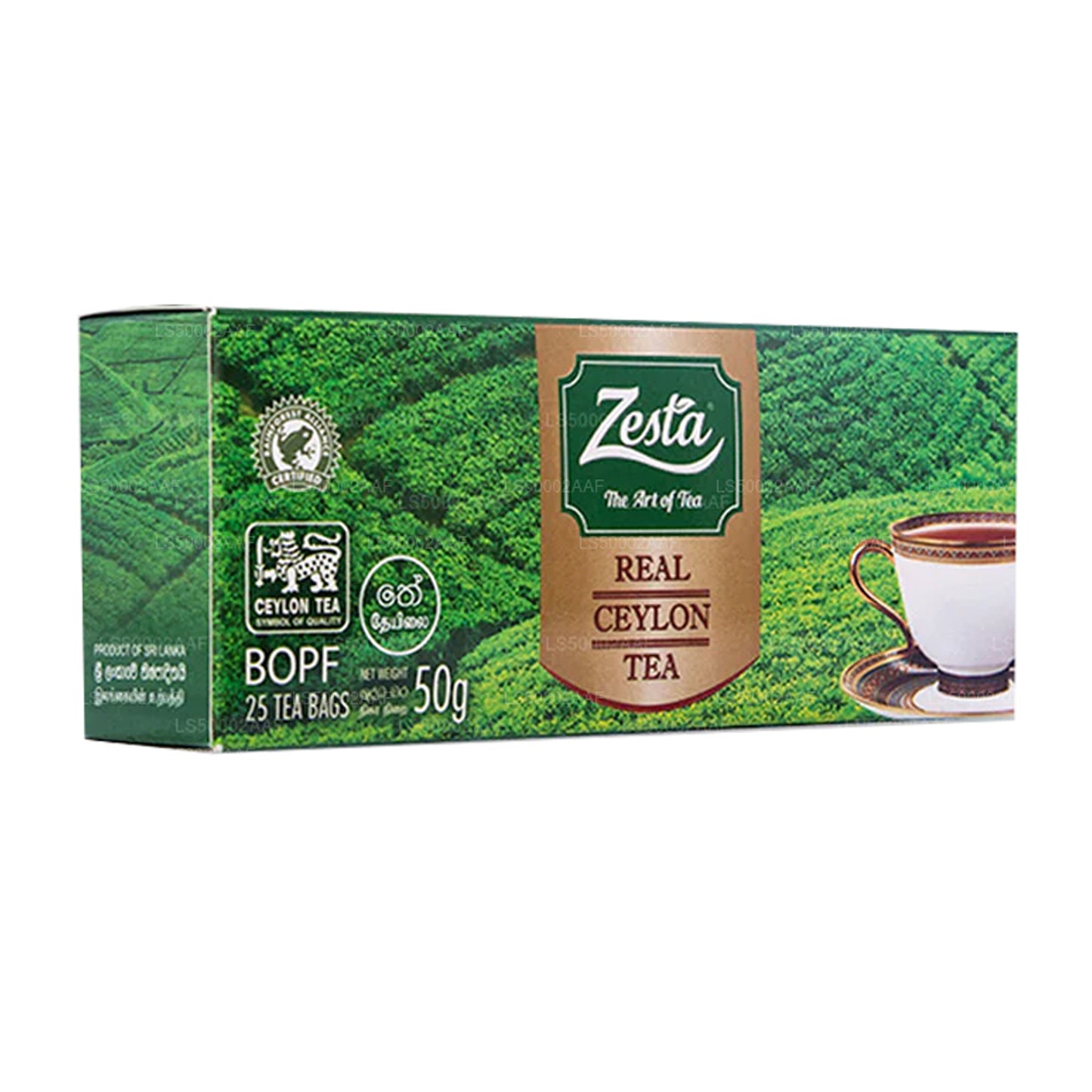 Zesta Real Ceylon-thee (50 g) 25 theezakjes