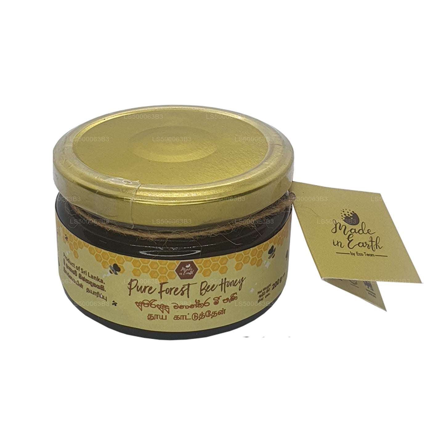 Gemaakt in Earth Pure Forest Bee Honey (200 g)