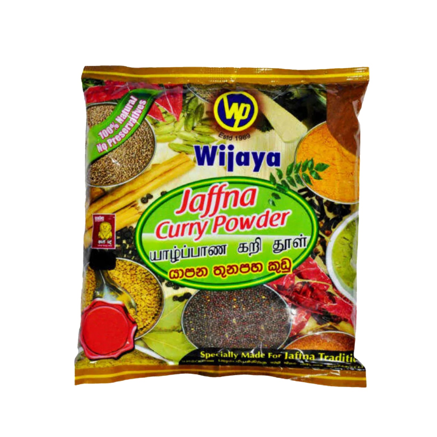 Wijaya Jaffna Kerriepoeder (100 g)