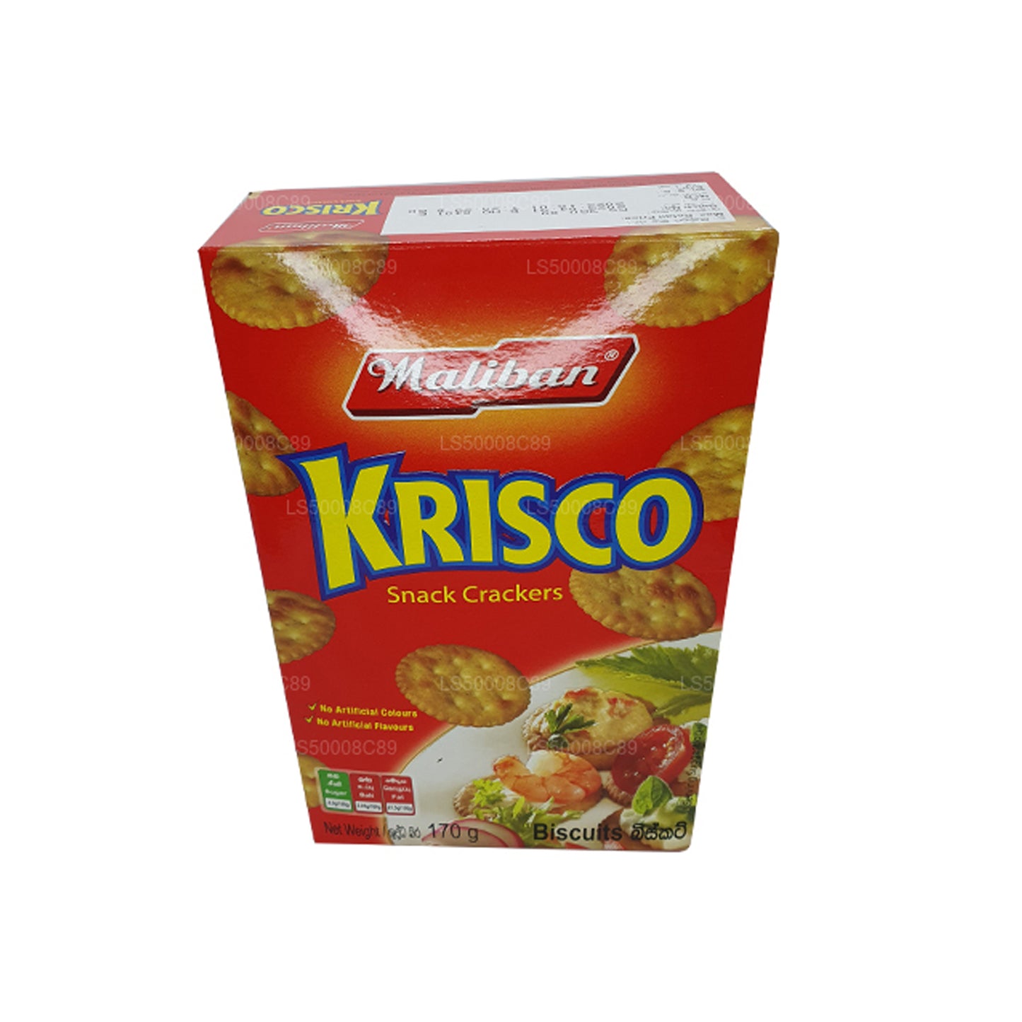 Maliban Krisco Snack Crackers Koekjes (170 g)