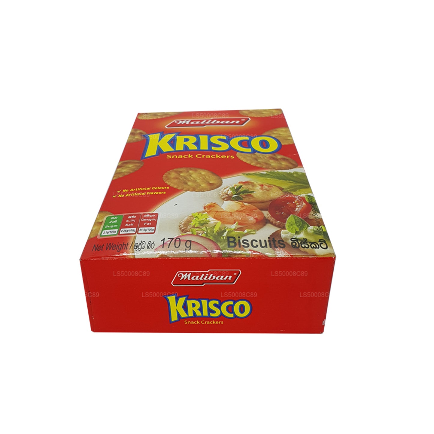 Maliban Krisco Snack Crackers Koekjes (170 g)