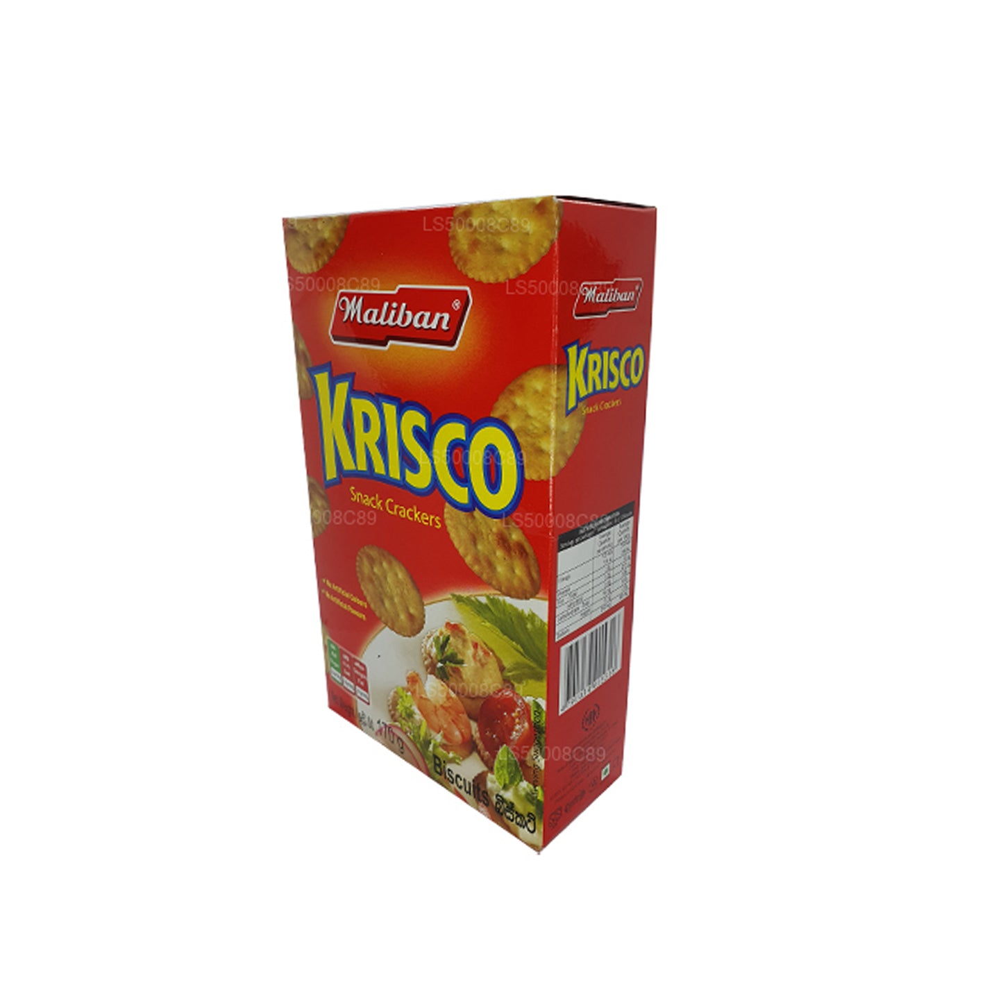 Maliban Krisco Snack Crackers Koekjes (170 g)