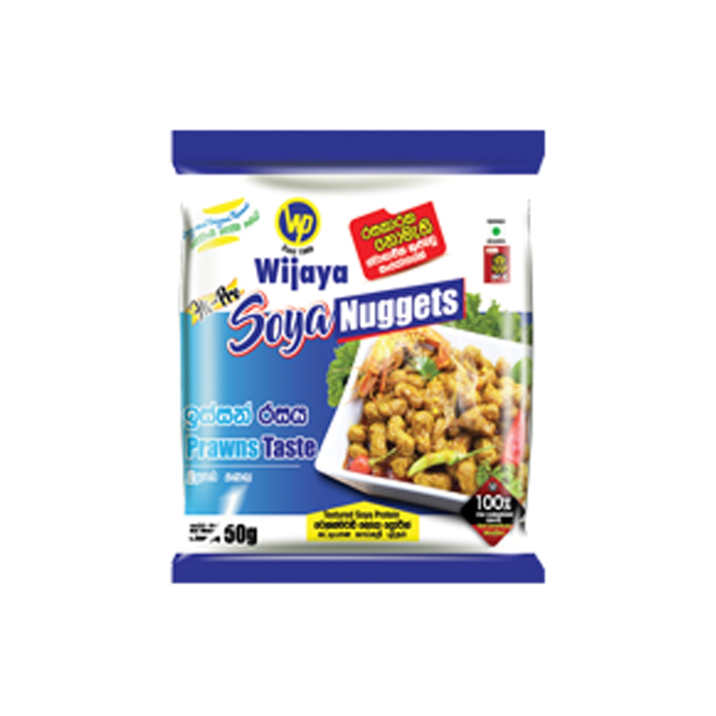 Wijaya Soya Nuggets - Garnalensmaak (50 g)