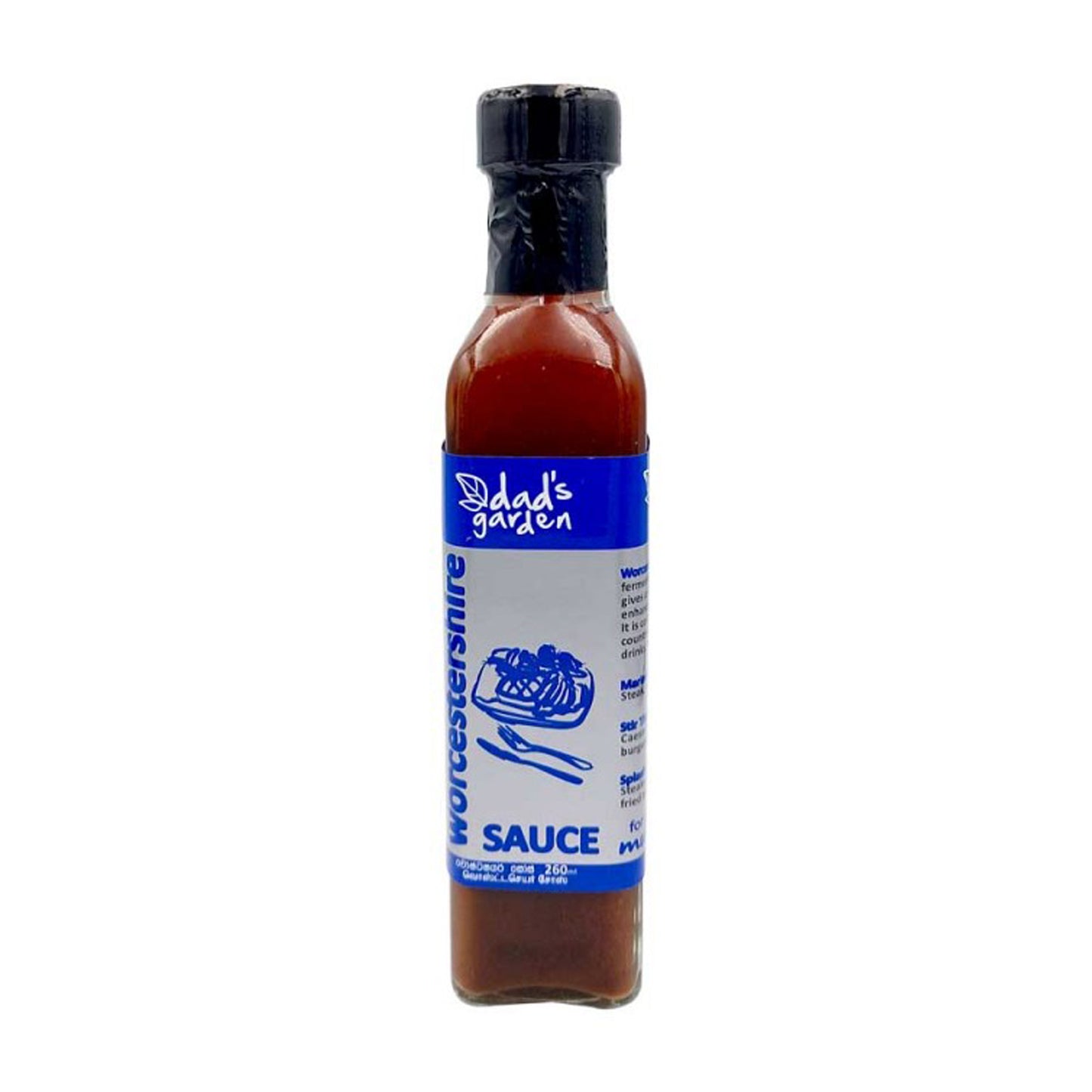 MA's Kitchen Worcestershire-saus (260 ml)