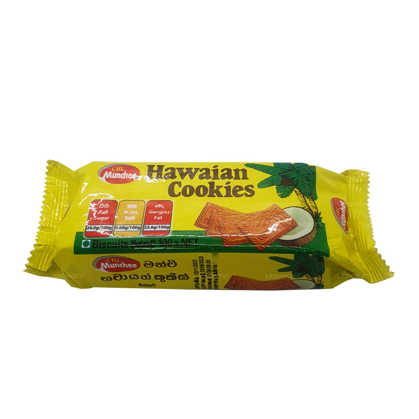 Munchee Hawaïaanse koekjes (100 g)