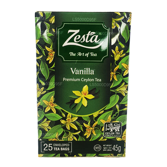 Zesta Vanilla zwarte thee (45 g) 25 theezakjes