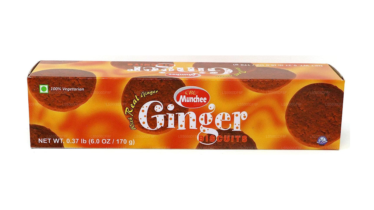 Munchee Ginger Biscuit (170 g) Pak van 3