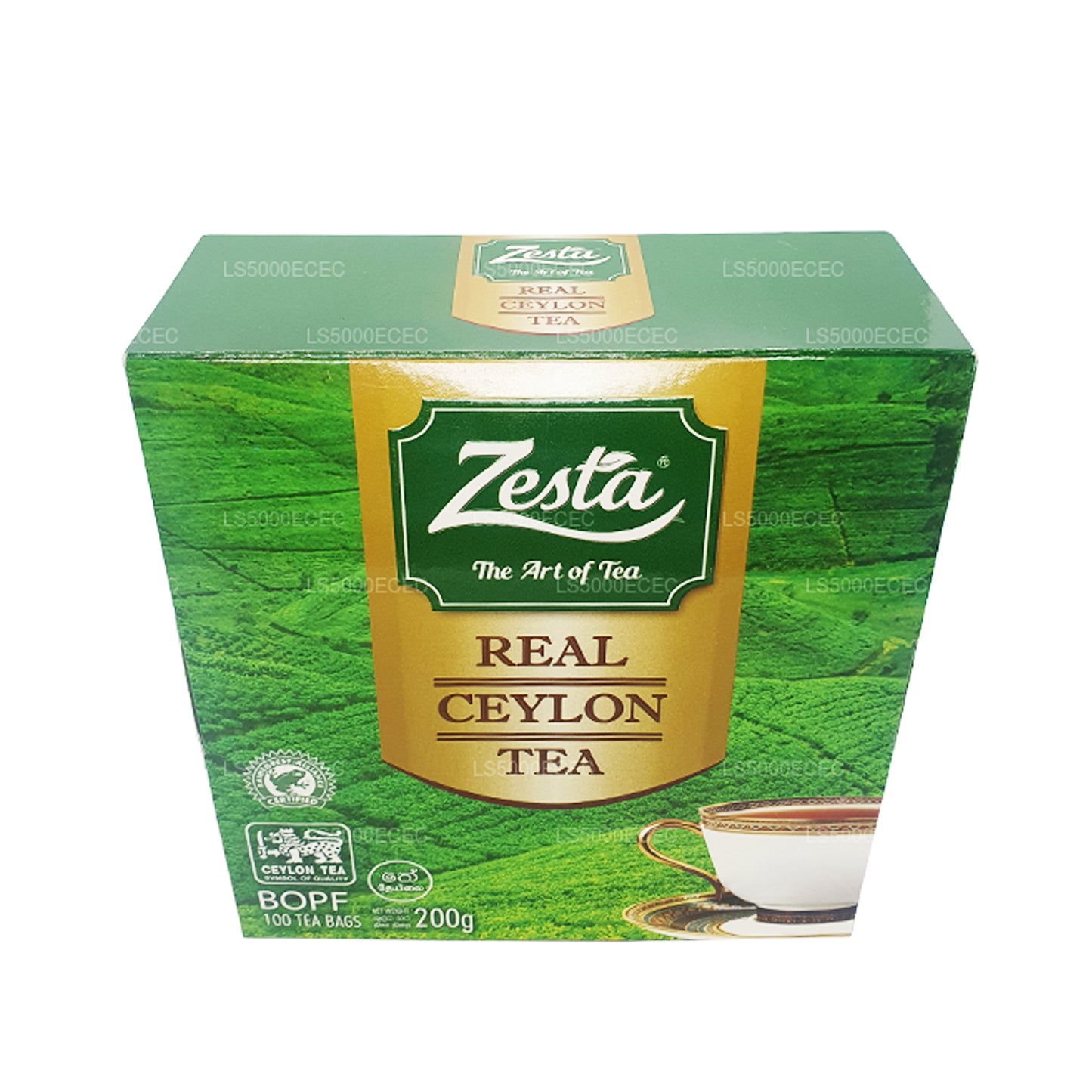 Zesta Real Ceylon-thee (200 g) 100 theezakjes