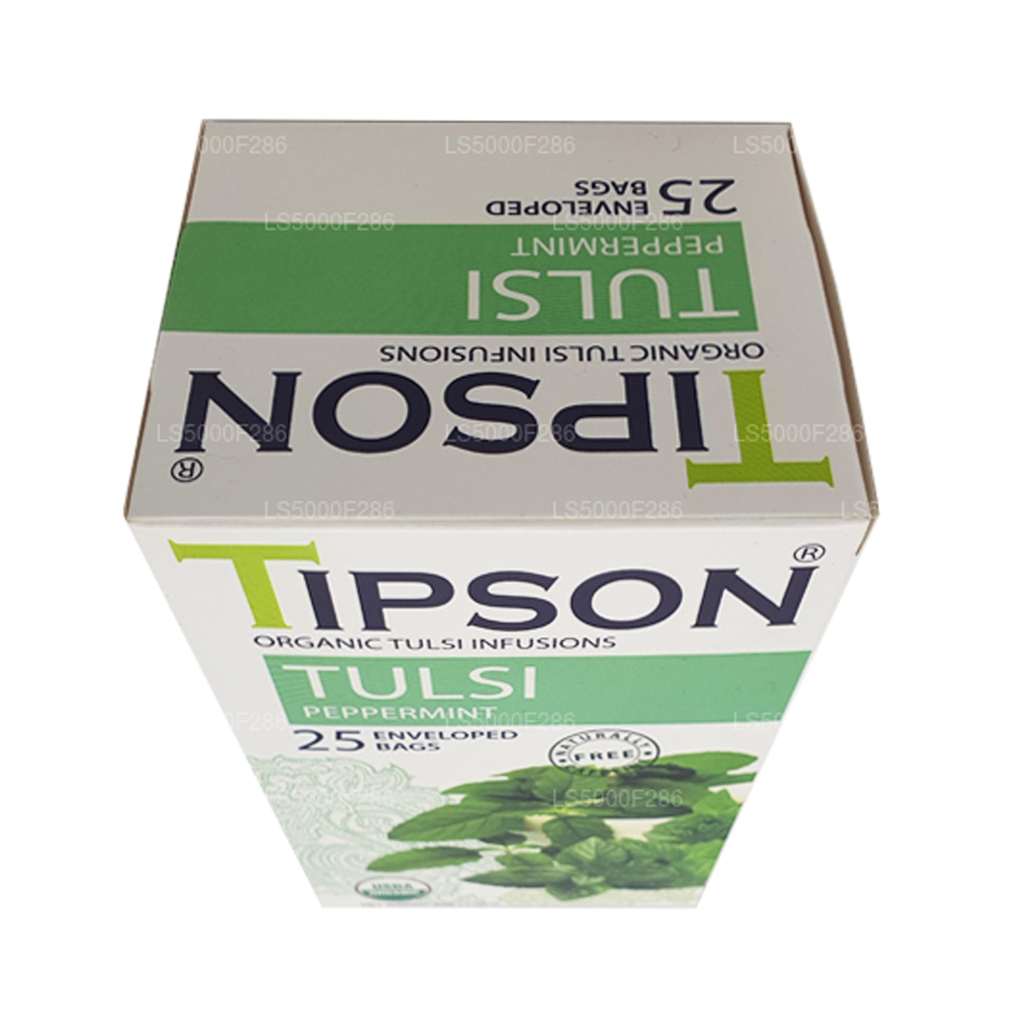 Tipson Tea biologische tulsi met pepermunt (30 g)