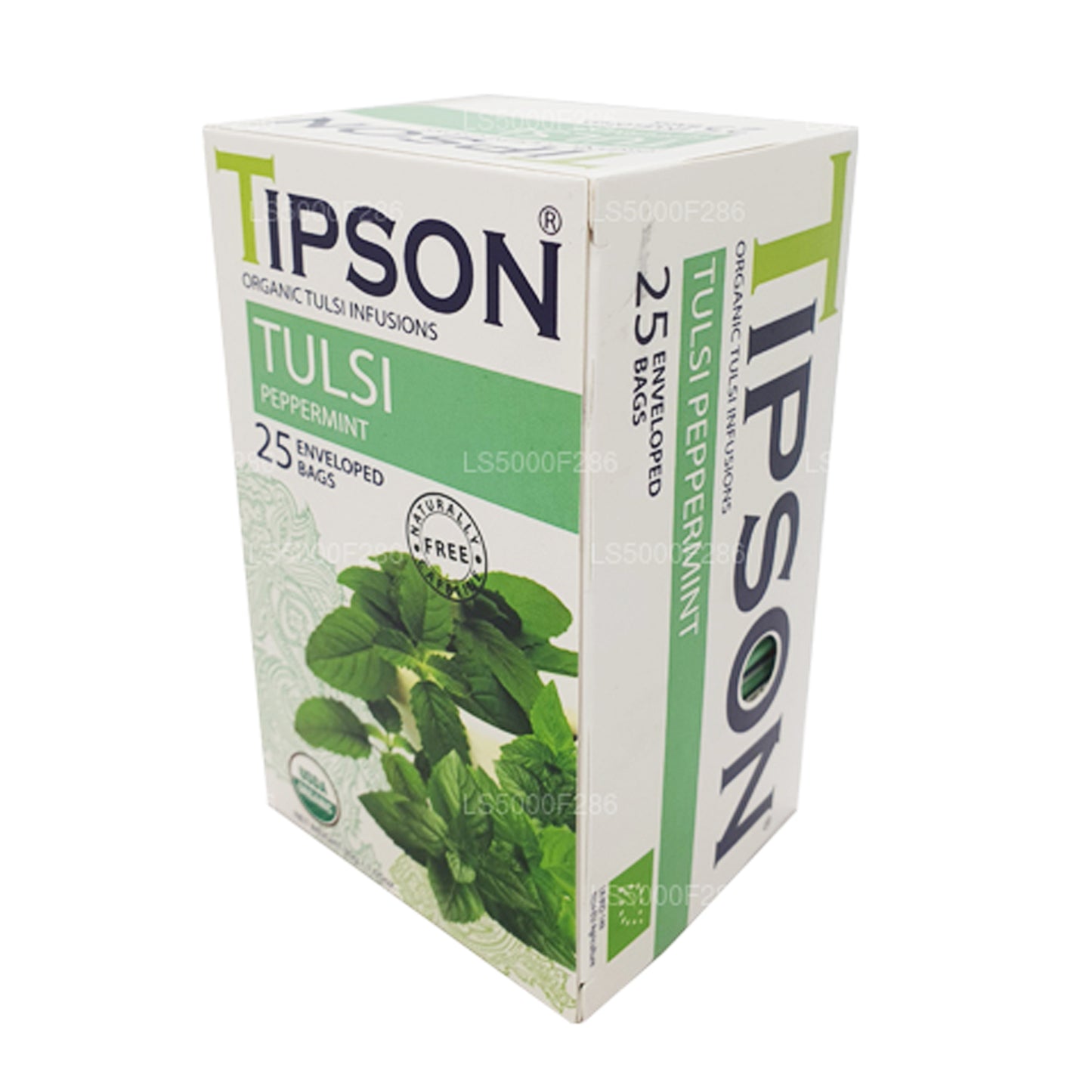 Tipson Tea biologische tulsi met pepermunt (30 g)