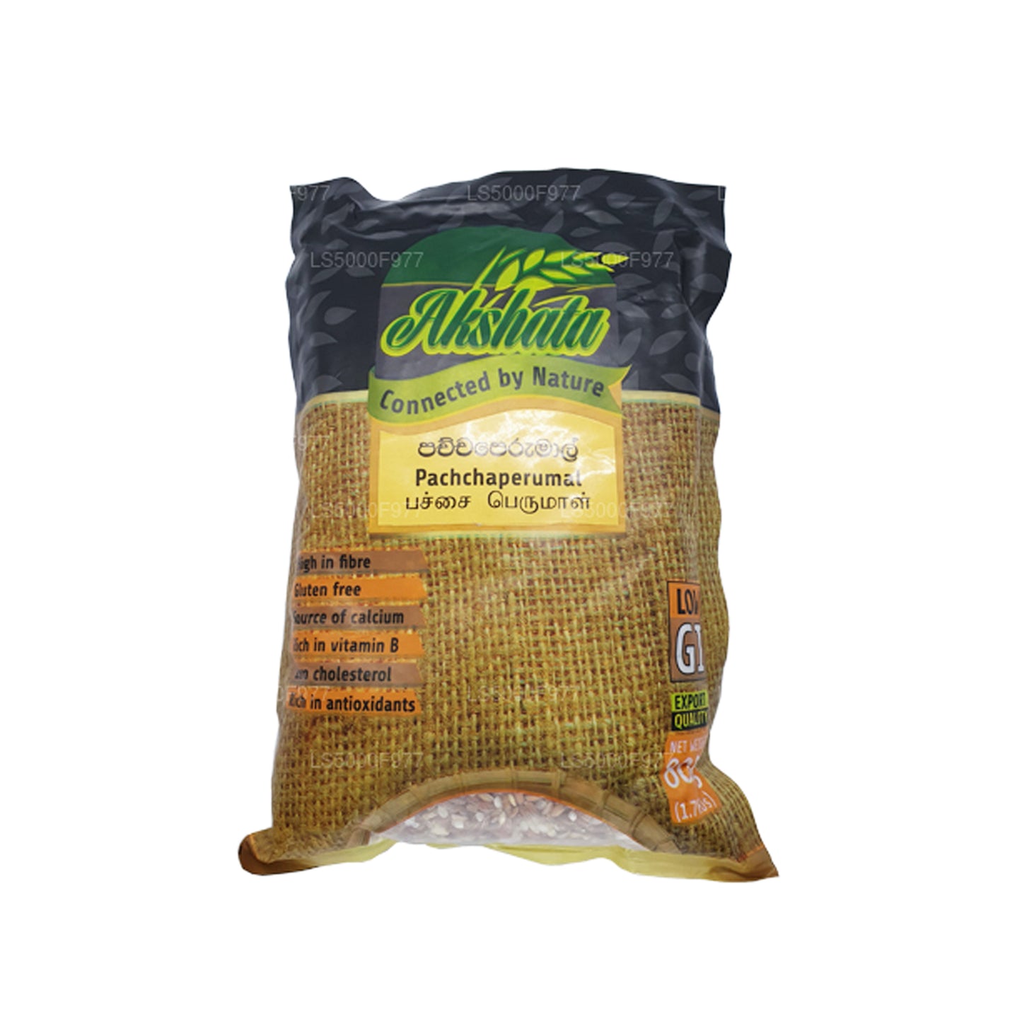 Akshata Pachchaperumal Rijst (800 g)