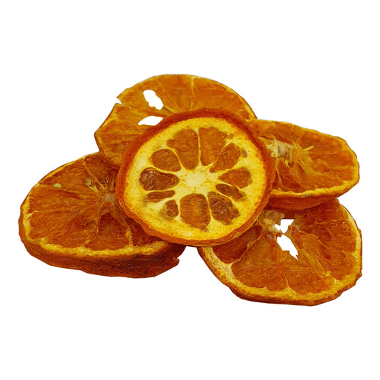 Lakpura gedehydrateerde sinaasappelschijfjes (100 g)
