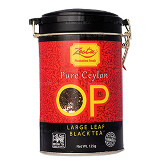 Zesta zwarte thee met groot blad op (125 g)