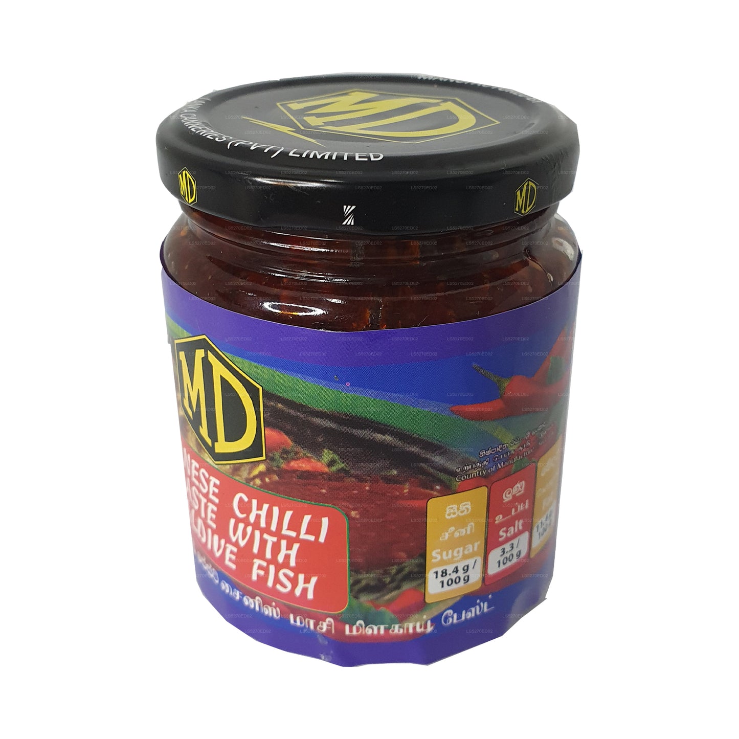 MD Chinese chilipasta met maldivievis (270 g)