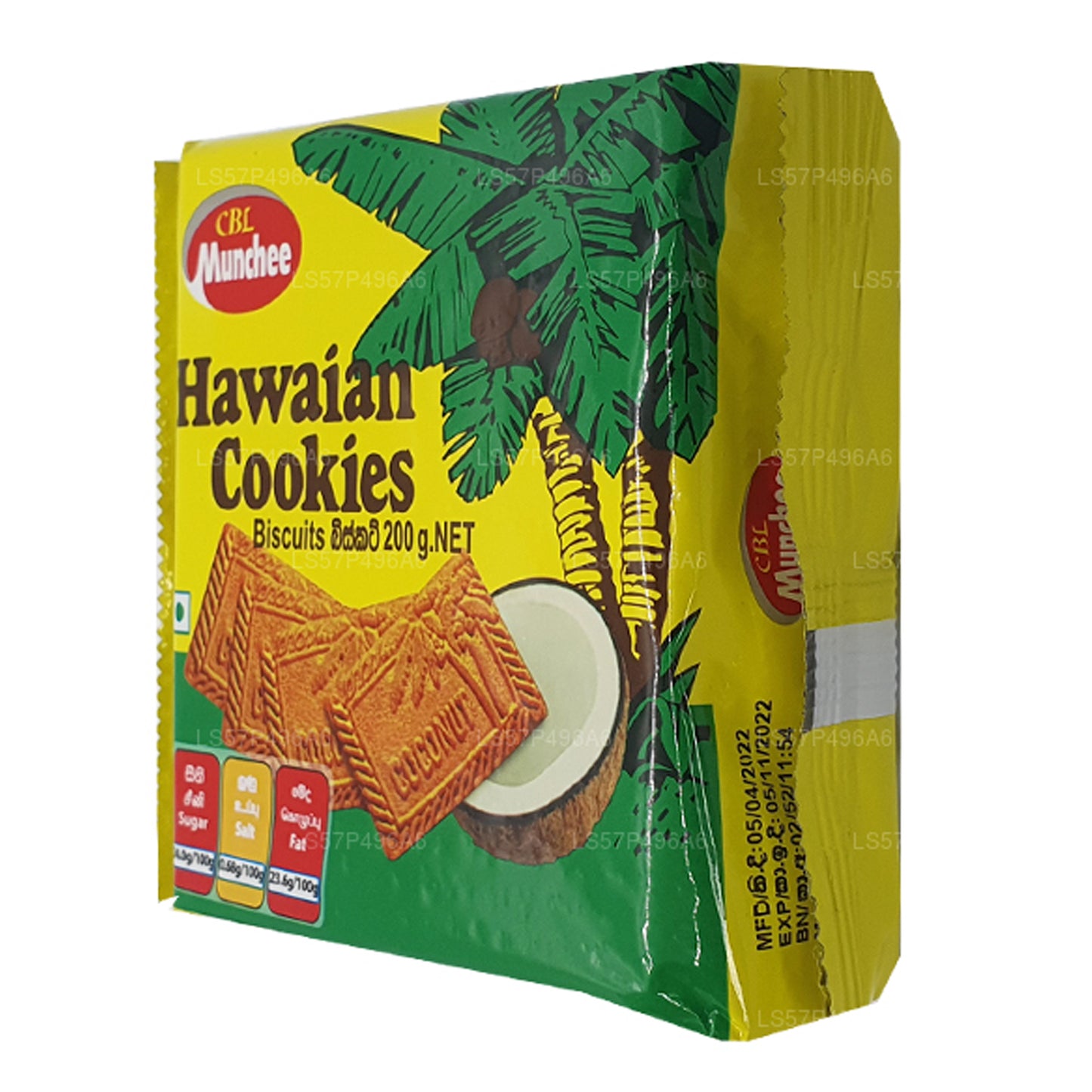 Munchee Hawaïaanse koekjes (100 g)