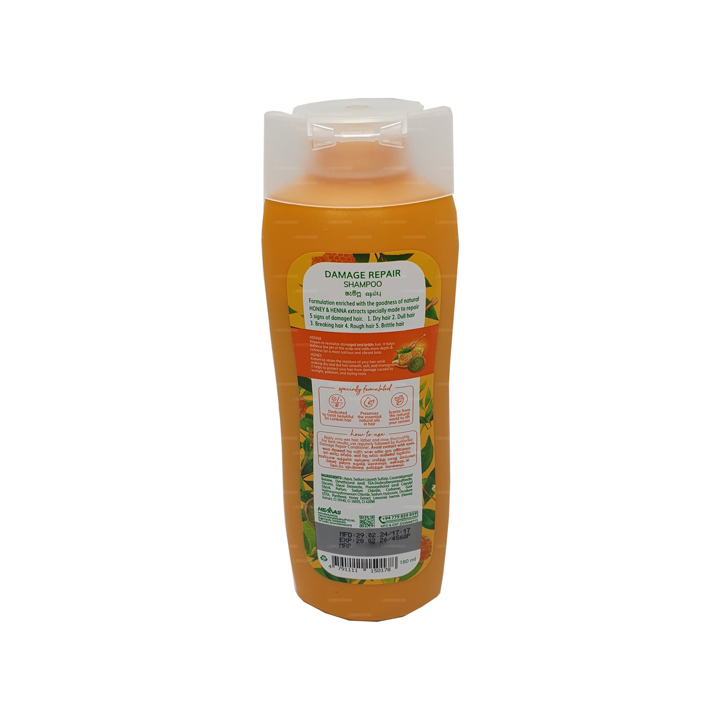 Kumarika Shampoo voor schadeherstel