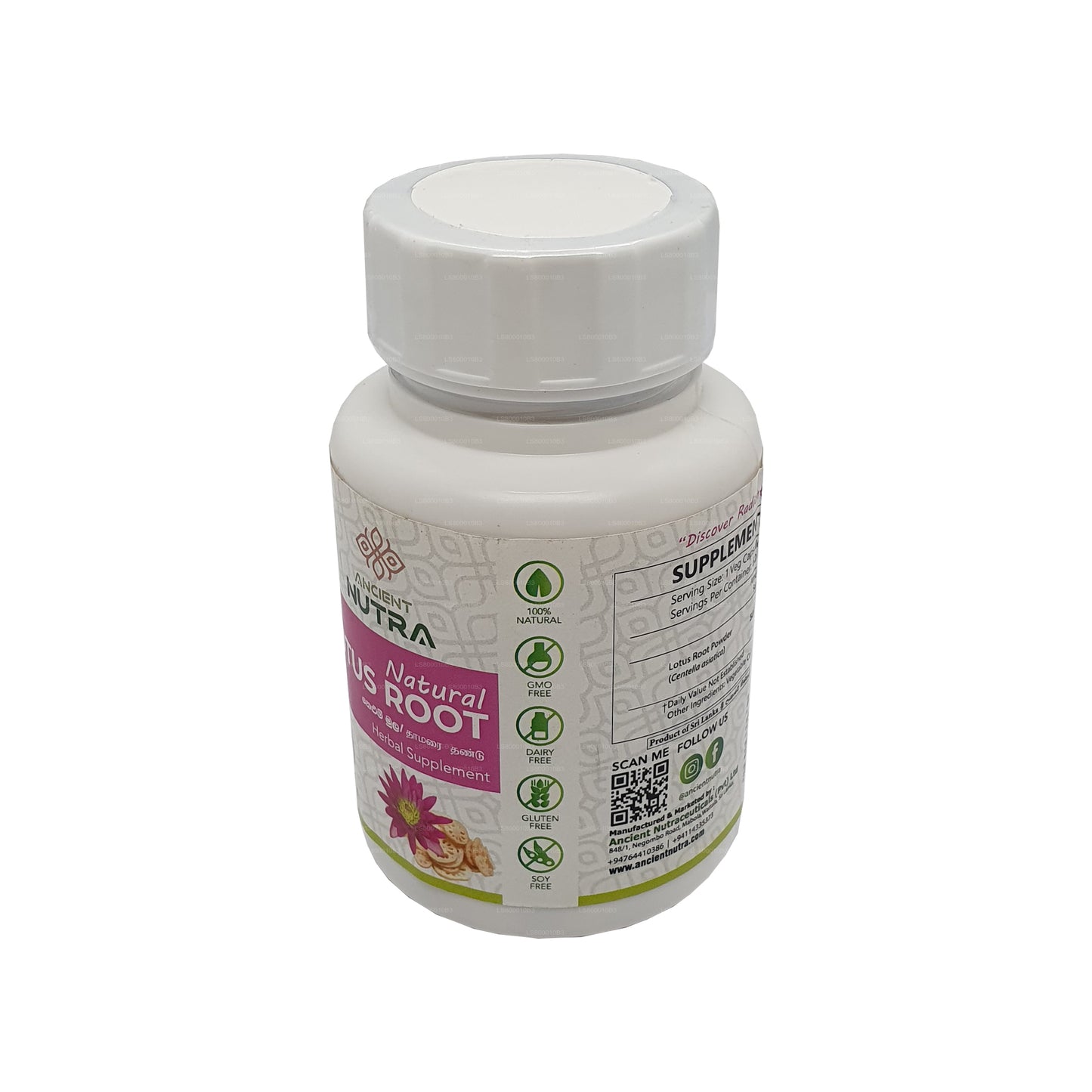 Oude Nutra Lotuswortel (60 capsules)